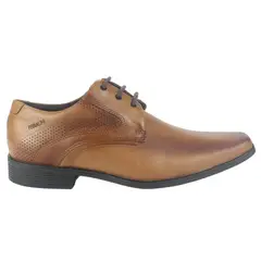 FERRACINI - Zapato Hombre Cuero Cafe 6503