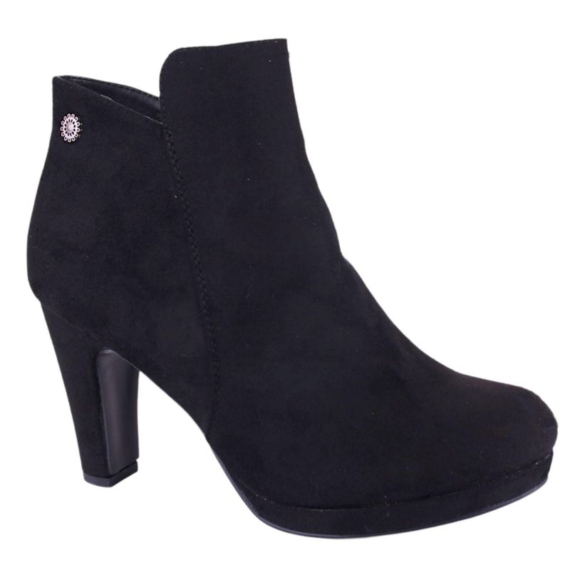 CHALADA - Botin Mujer Negro Moda Chalada Plataform10