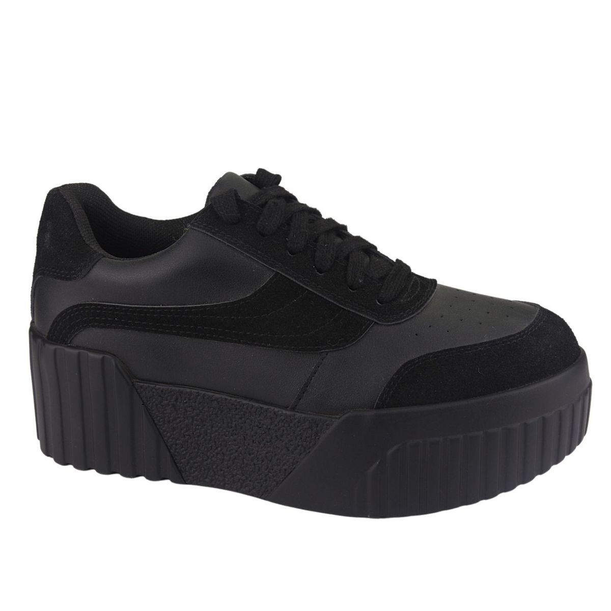 CHALADA - Zapatillas Mujer Negro Moda Chalada 38-Trust-1