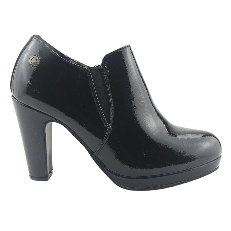 CHALADA - Botin Mujer Negro Moda Chalada Plataform12