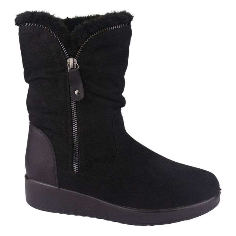 CHALADA - Botin Mujer Negro Casual Chalada Humen-1
