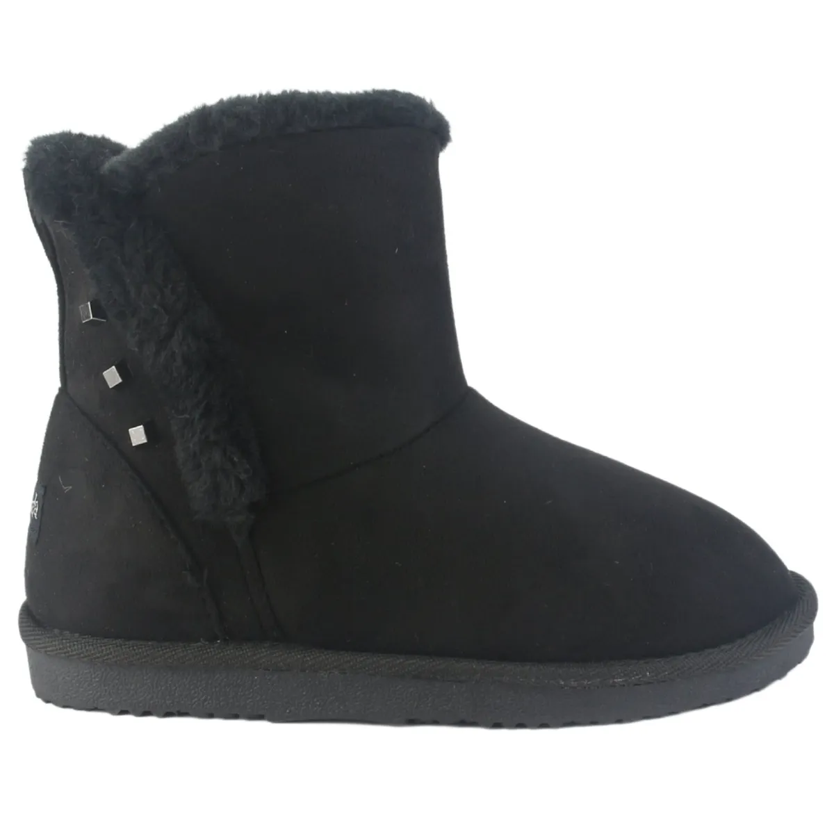 CHALADA - Botin Mujer Negro Casual Chalada Pingui-3