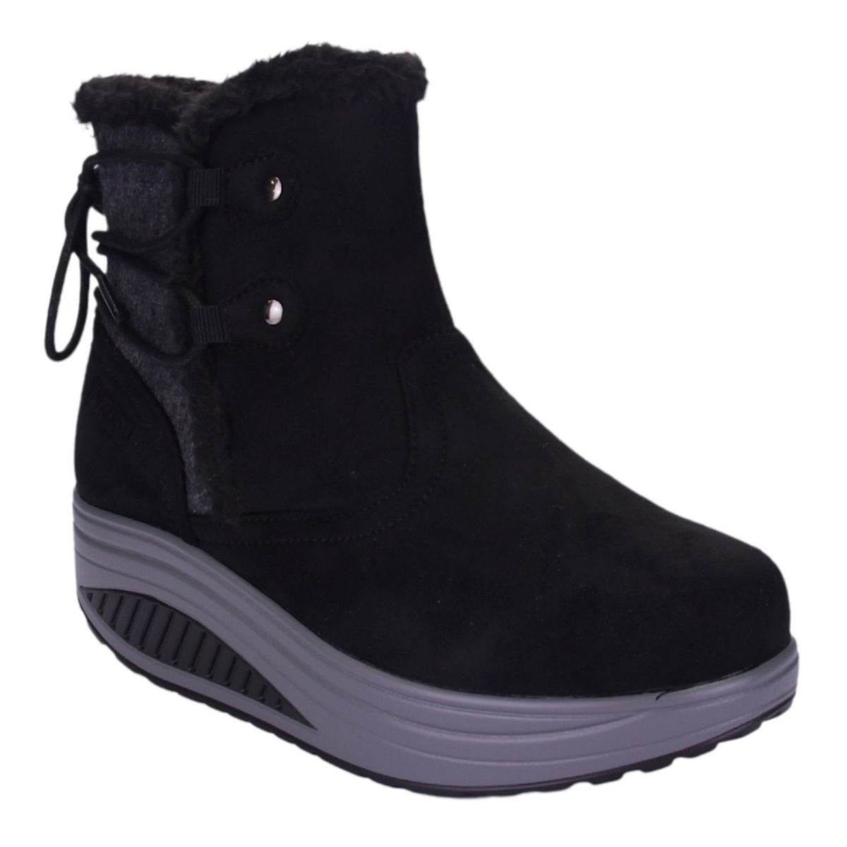 FUNWAY - Botin Mujer Negro Casual Funway Tija-17