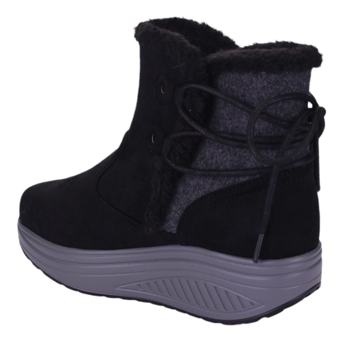 FUNWAY - Botin Mujer Negro Casual Funway Tija-17