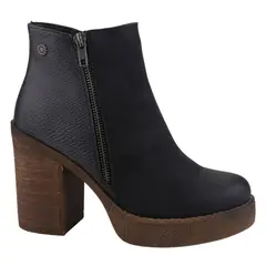 CHALADA - Botin Mujer Negro Moda Ella-1