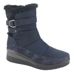 CHALADA - Botin Mujer Azul Marino Comfort Sky-30