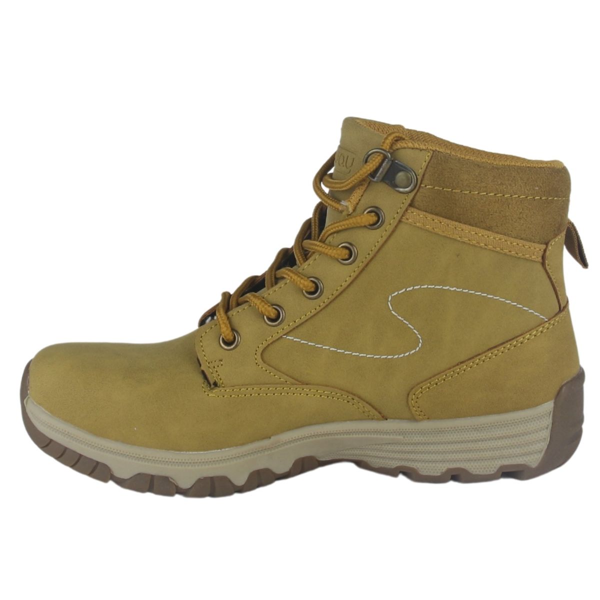 FUNWAY - Botin Mujer Camel Casual Funway Opra-2