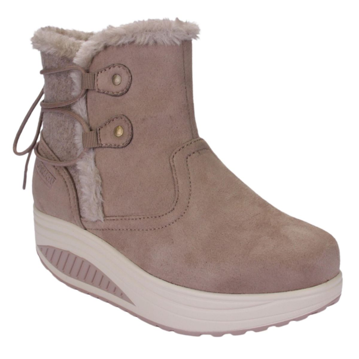 FUNWAY - Botin Mujer Beige Casual Funway Tija-17