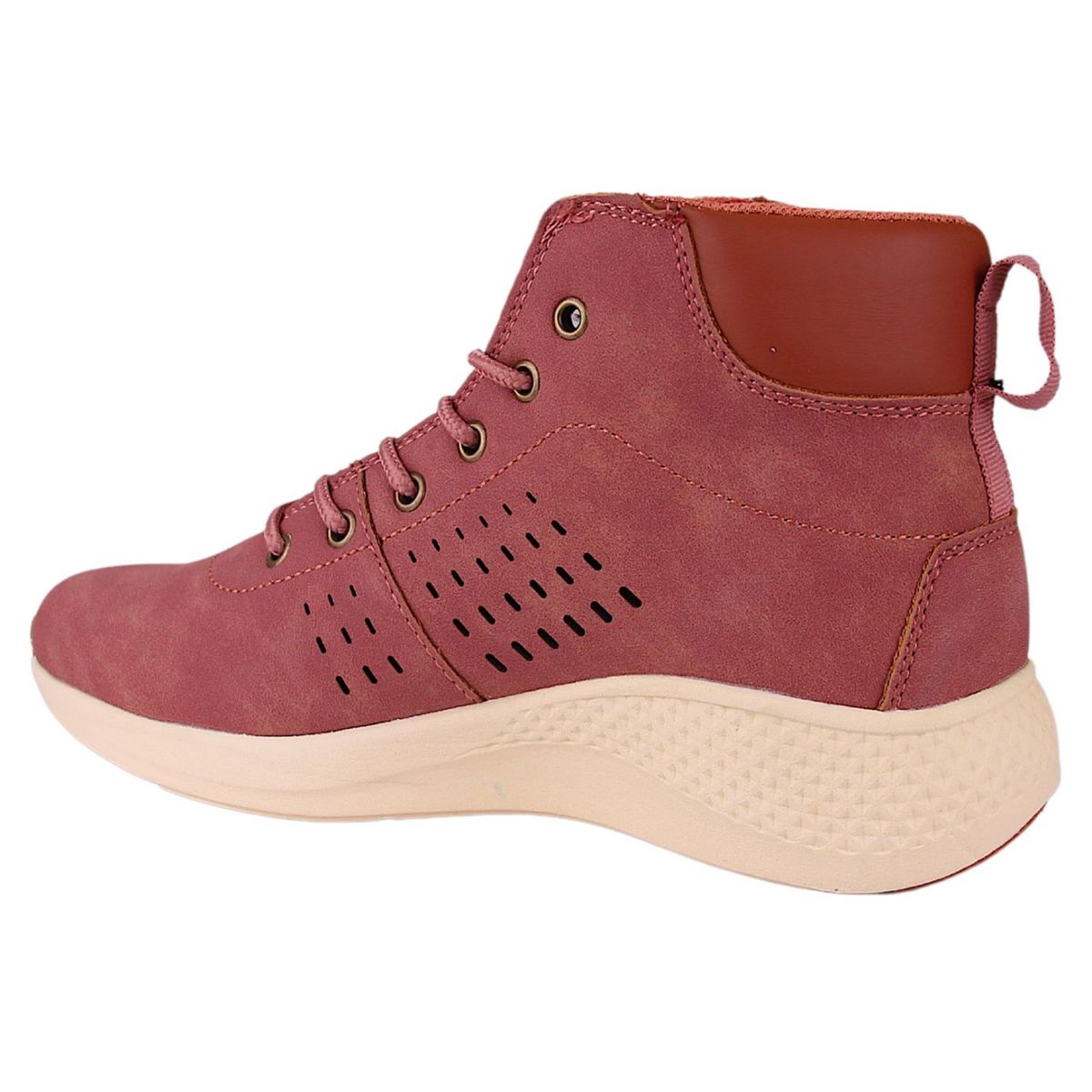 FUNWAY - Botin Mujer Rosado Casual Funway Iguana-1
