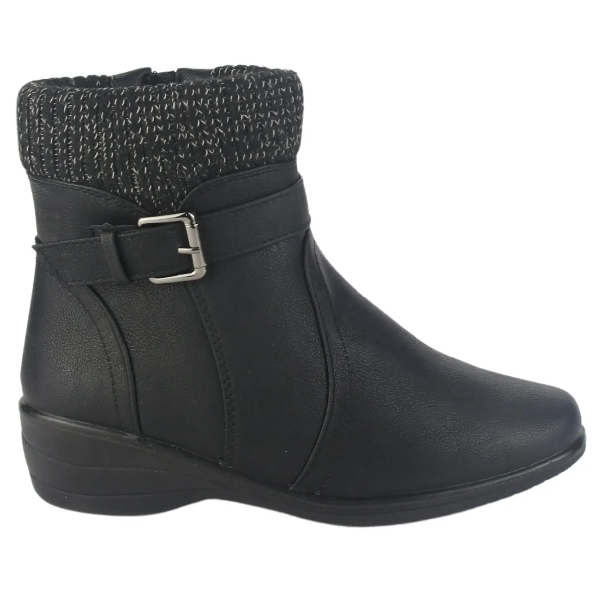 CHALADA - Botin Mujer Negro Casual Chalada Confort-4