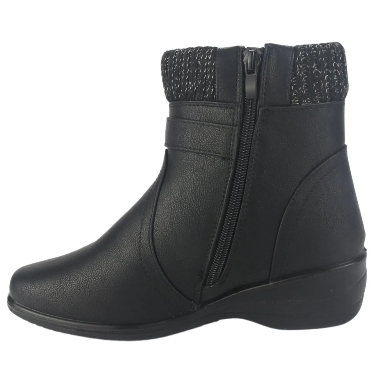 CHALADA - Botin Mujer Negro Casual Chalada Confort-4