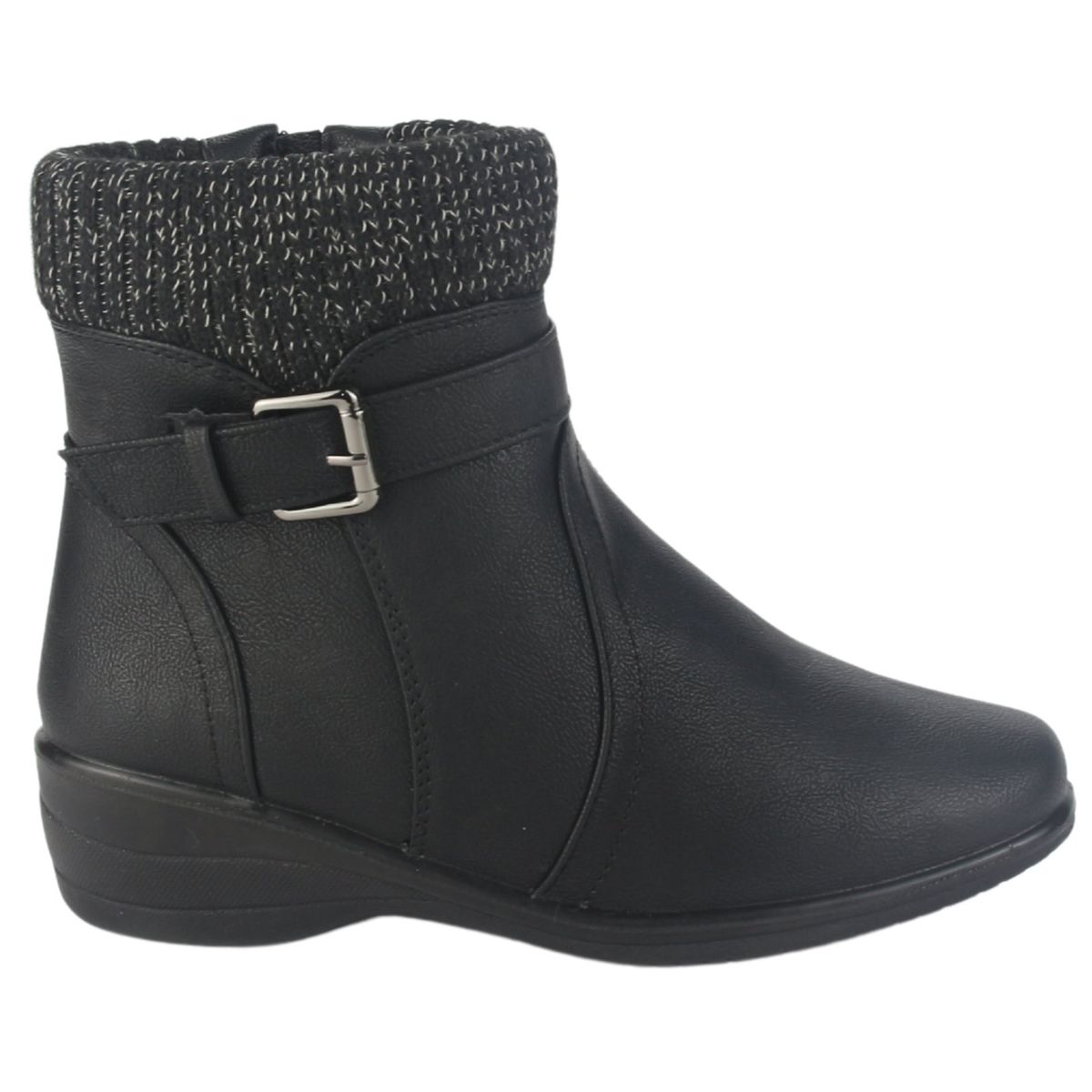 CHALADA - Botin Mujer Negro Casual Chalada Confort-4