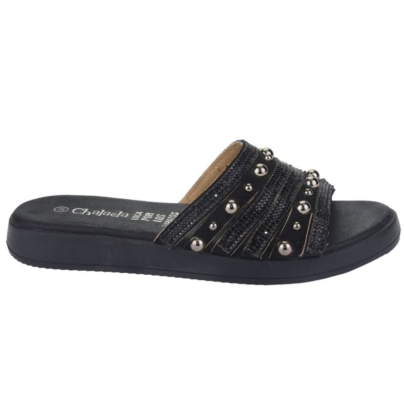 CHALADA - Sandalia Mujer Negro Casual Chalada Piar-1