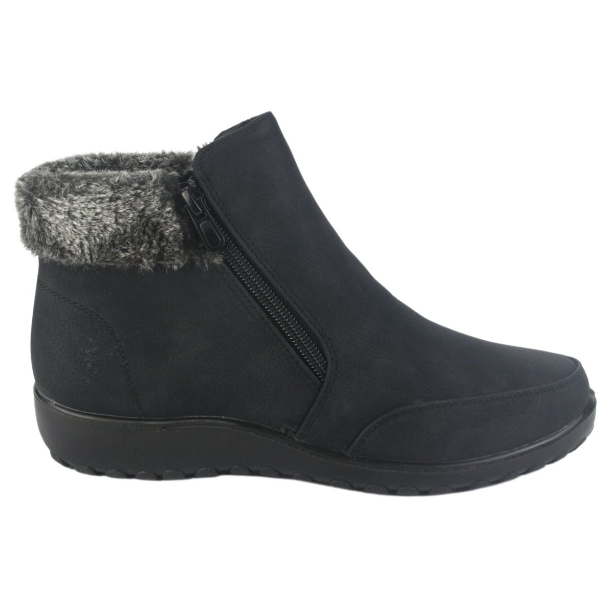 CHALADA - Botin Mujer Negro Casual Chalada Puba-1