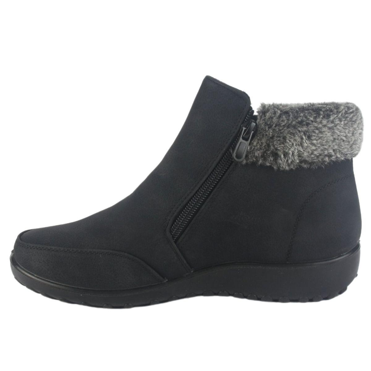 CHALADA - Botin Mujer Negro Casual Chalada Puba-1