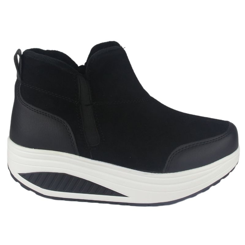 FUNWAY - Botin Mujer Negro Casual Funway Tija-4