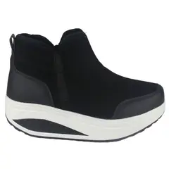 FUNWAY - Botin Mujer Negro Casual Tija-4