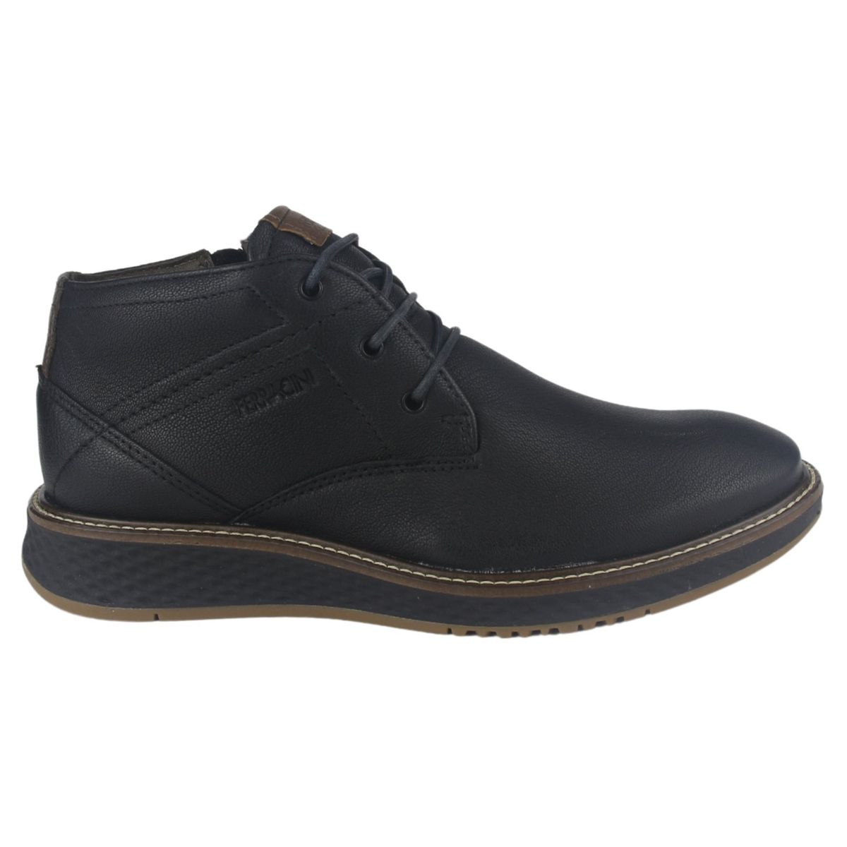FERRACINI - Botin Hombre Negro Casual Ferracini 3300