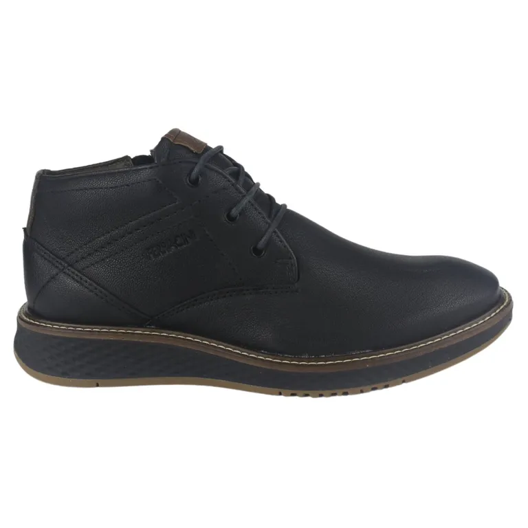Botin Hombre Negro Casual 3300