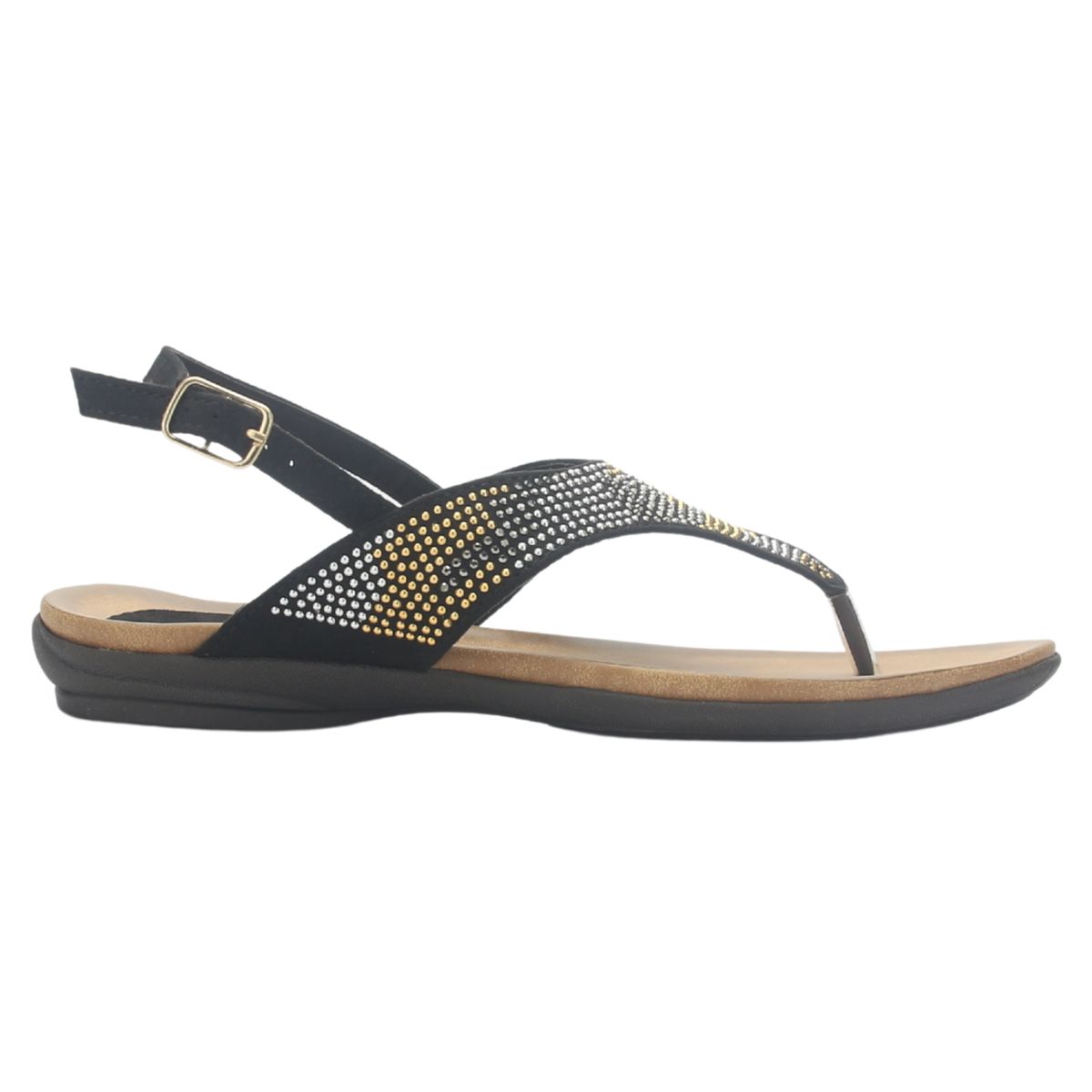 CHALADA - Sandalia Mujer Negro Moda Chalada Anatomic51