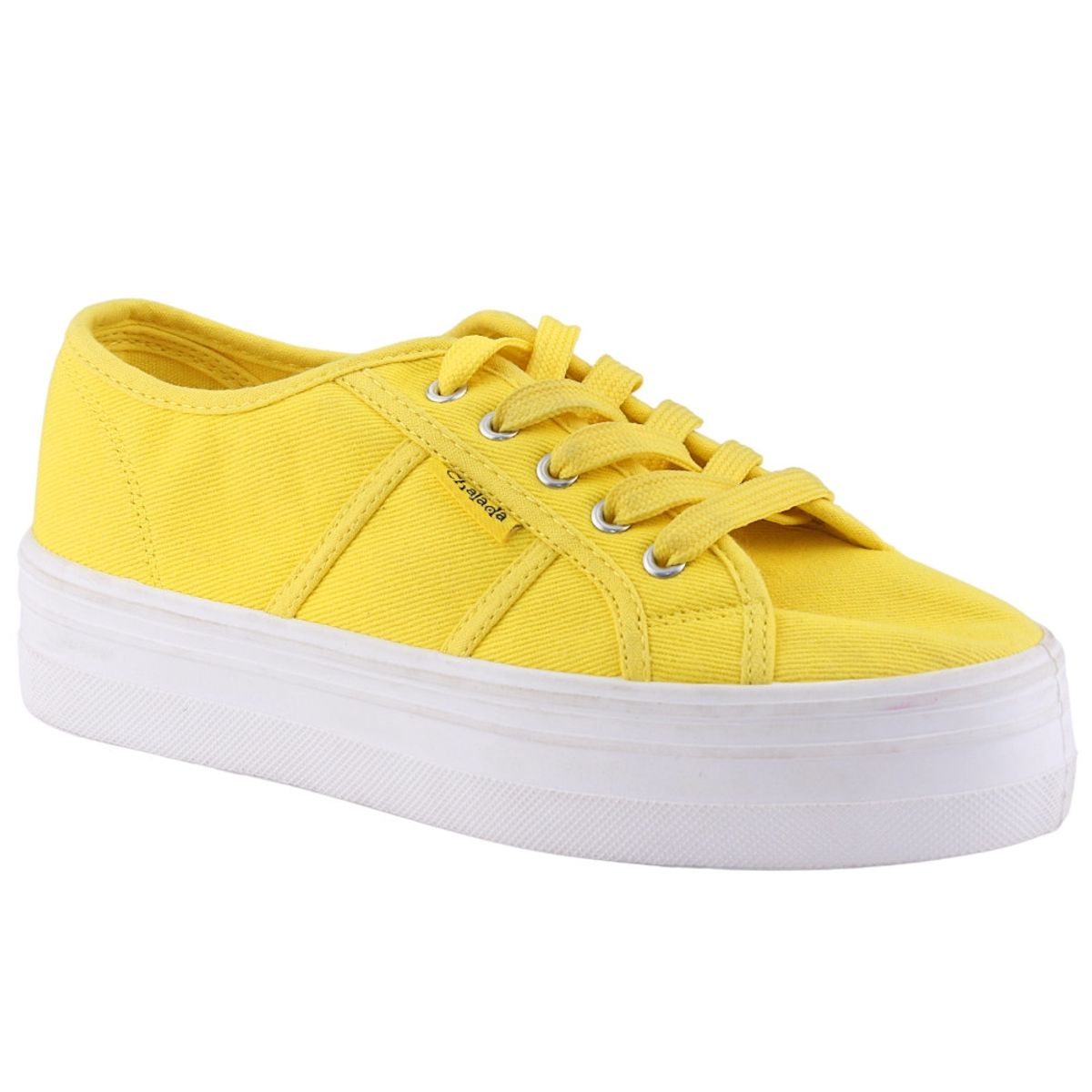 CHALADA - Zapatillas Mujer Amarillo Urbano Chalada Field-5a