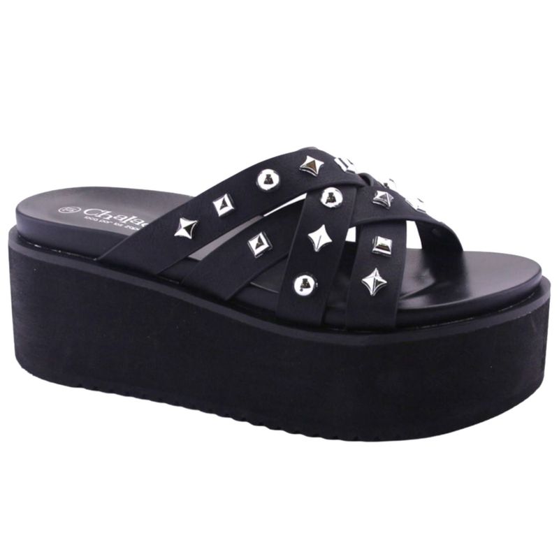 CHALADA - Sandalia Mujer Negro Moda Chalada Viru-20