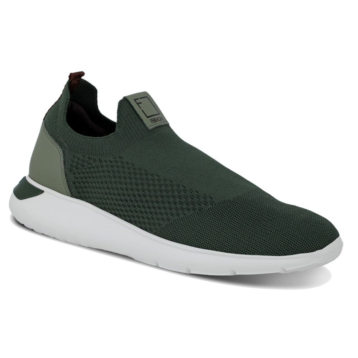 FERRACINI - Zapatilla Hombre Verde Casual Ferracini 9249