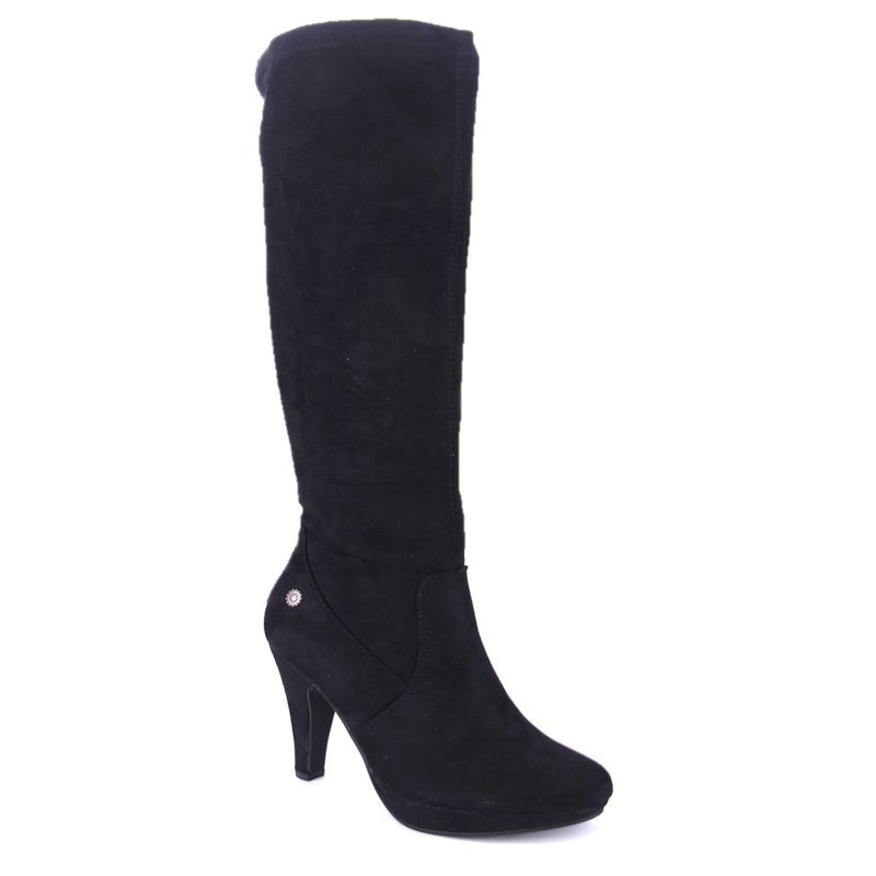 CHALADA - Bota Mujer Negro Moda Chalada Plataform-7