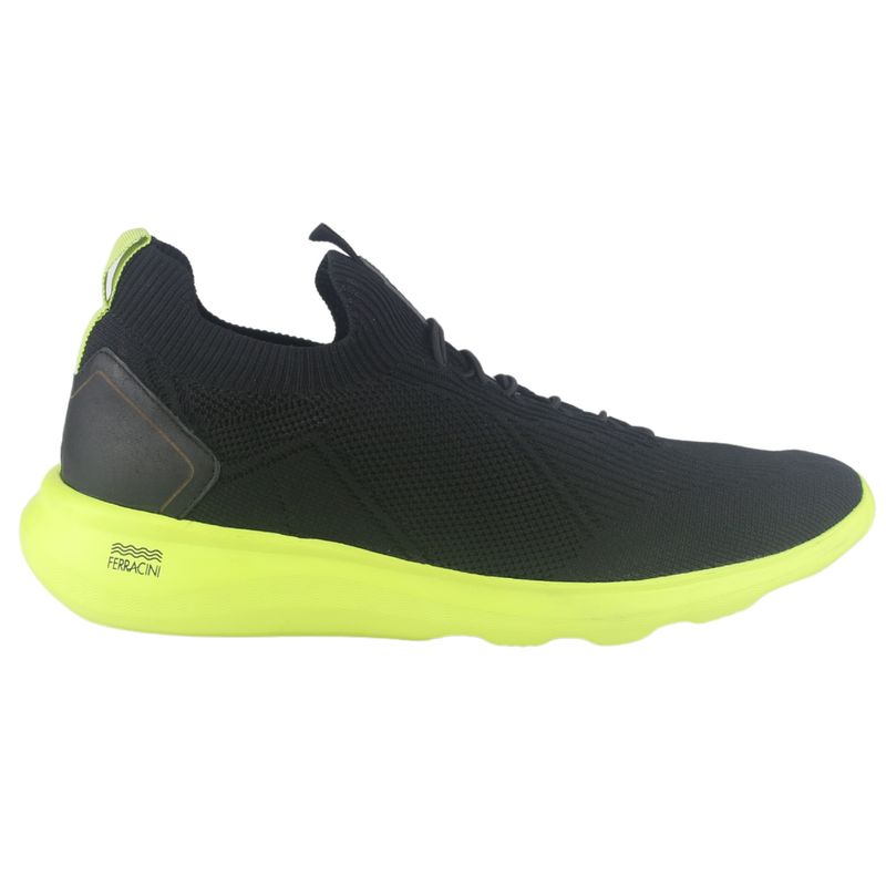 FERRACINI - Zapatilla Hombre Negro Casual Ferracini 7837.