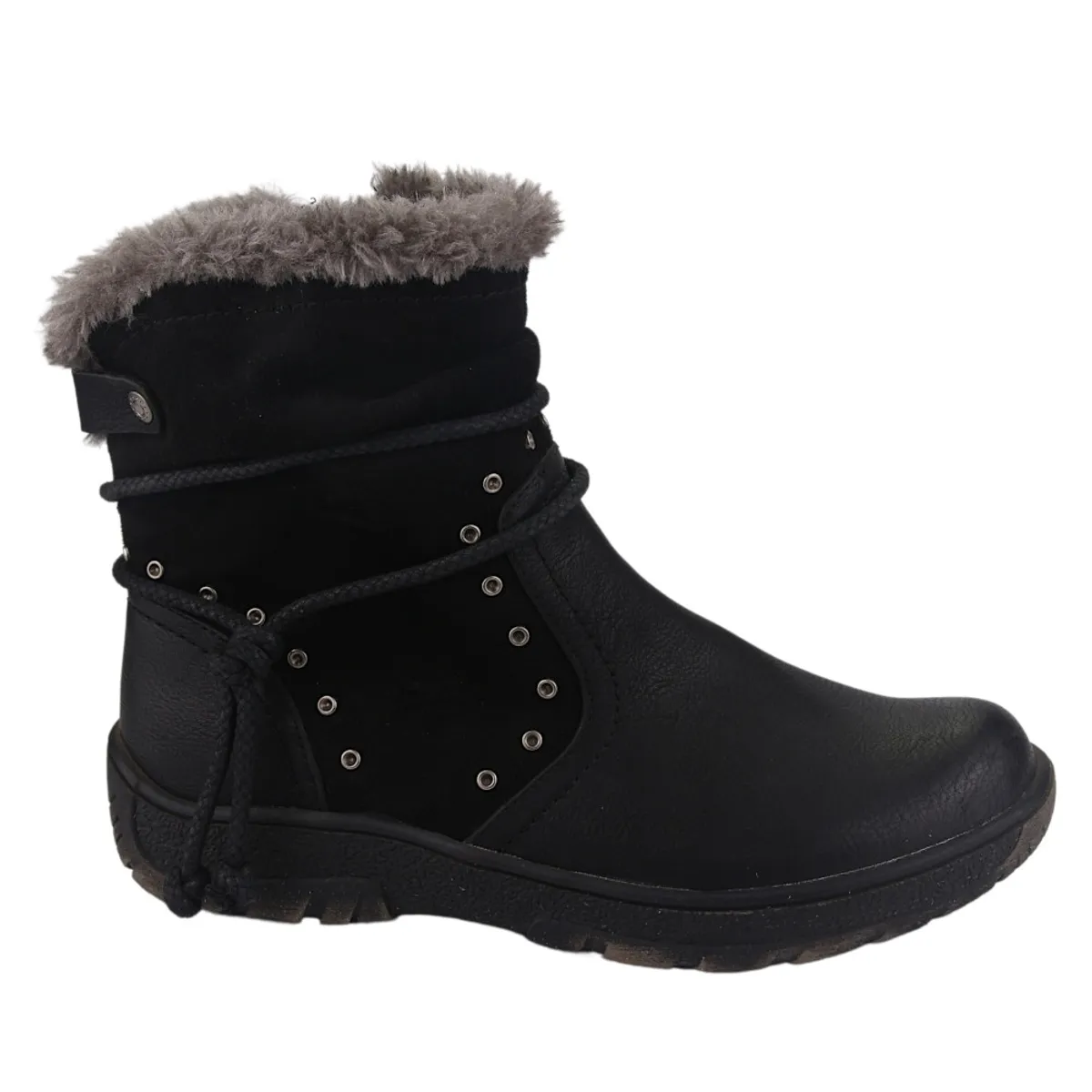 CHALADA - Botin Mujer Negro Comfort Chalada Qual-1