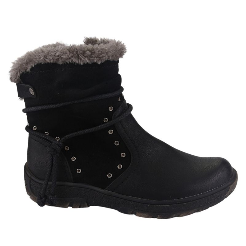 CHALADA - Botin Mujer Negro Comfort Chalada Qual-1