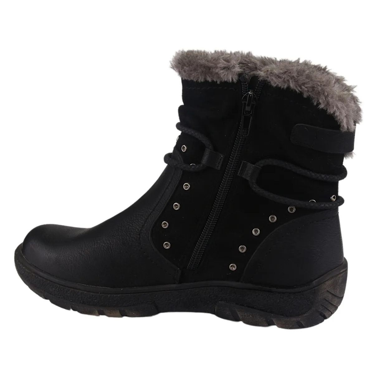 CHALADA - Botin Mujer Negro Comfort Chalada Qual-1