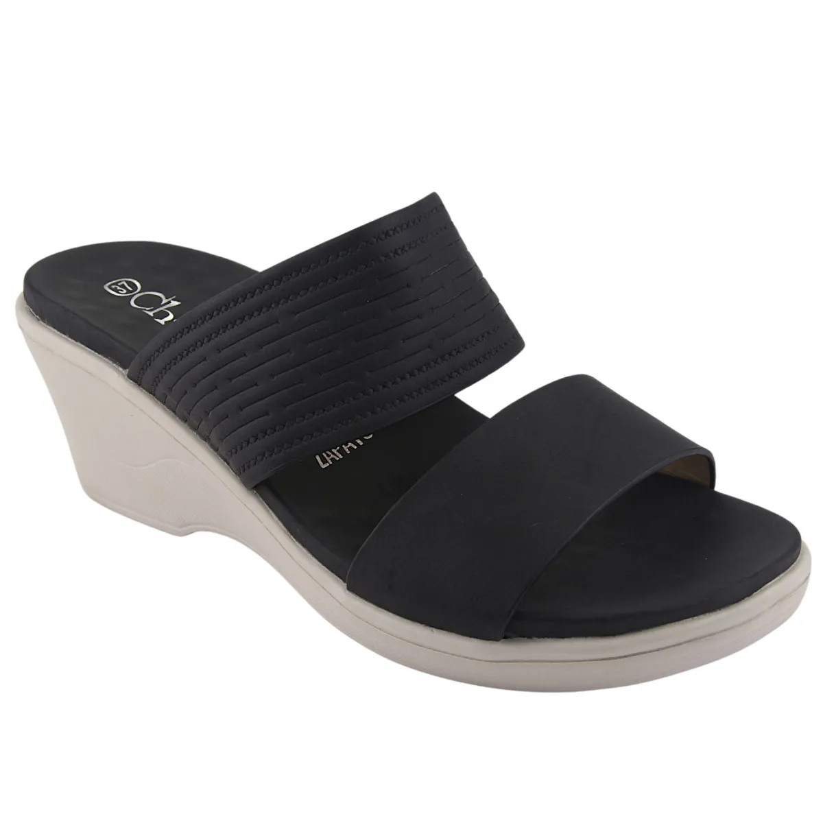 CHALADA - Sandalia Mujer Negro Comfort Chalada Ica-25
