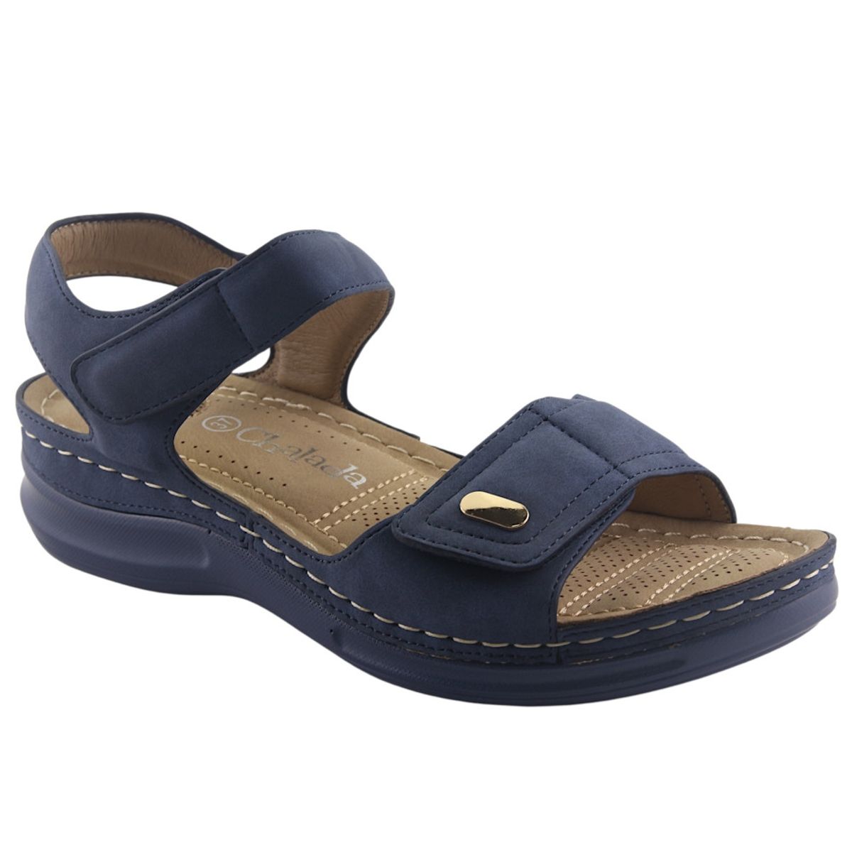 CHALADA - Sandalia Mujer Azul Comfort Chalada Kon-15