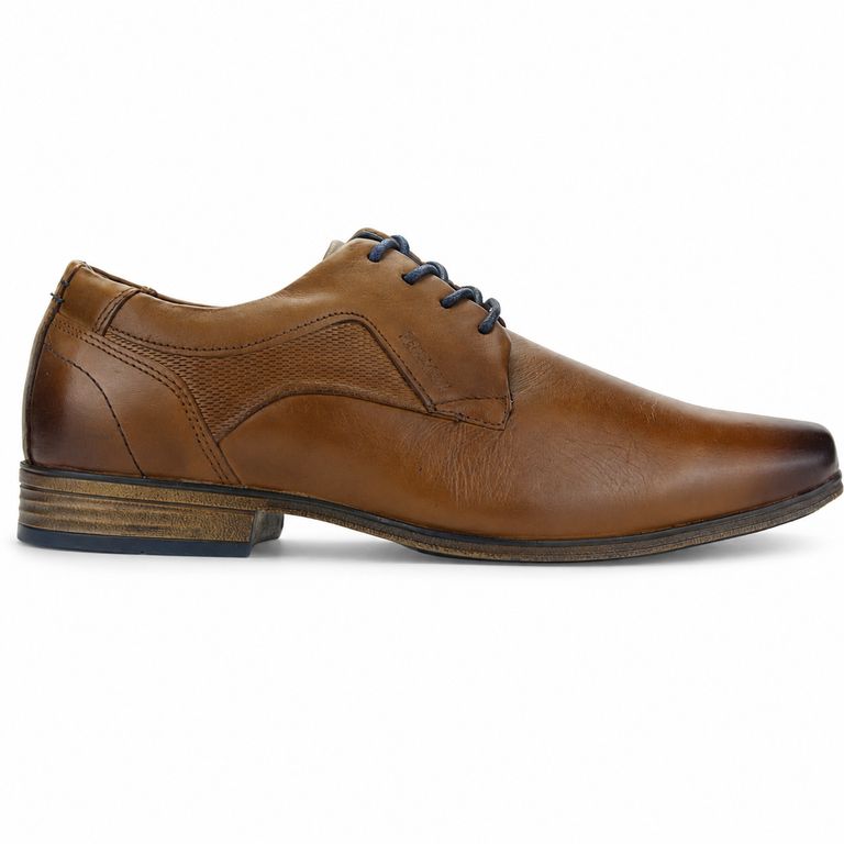 Zapato Hombre Café Claro Casual 6067