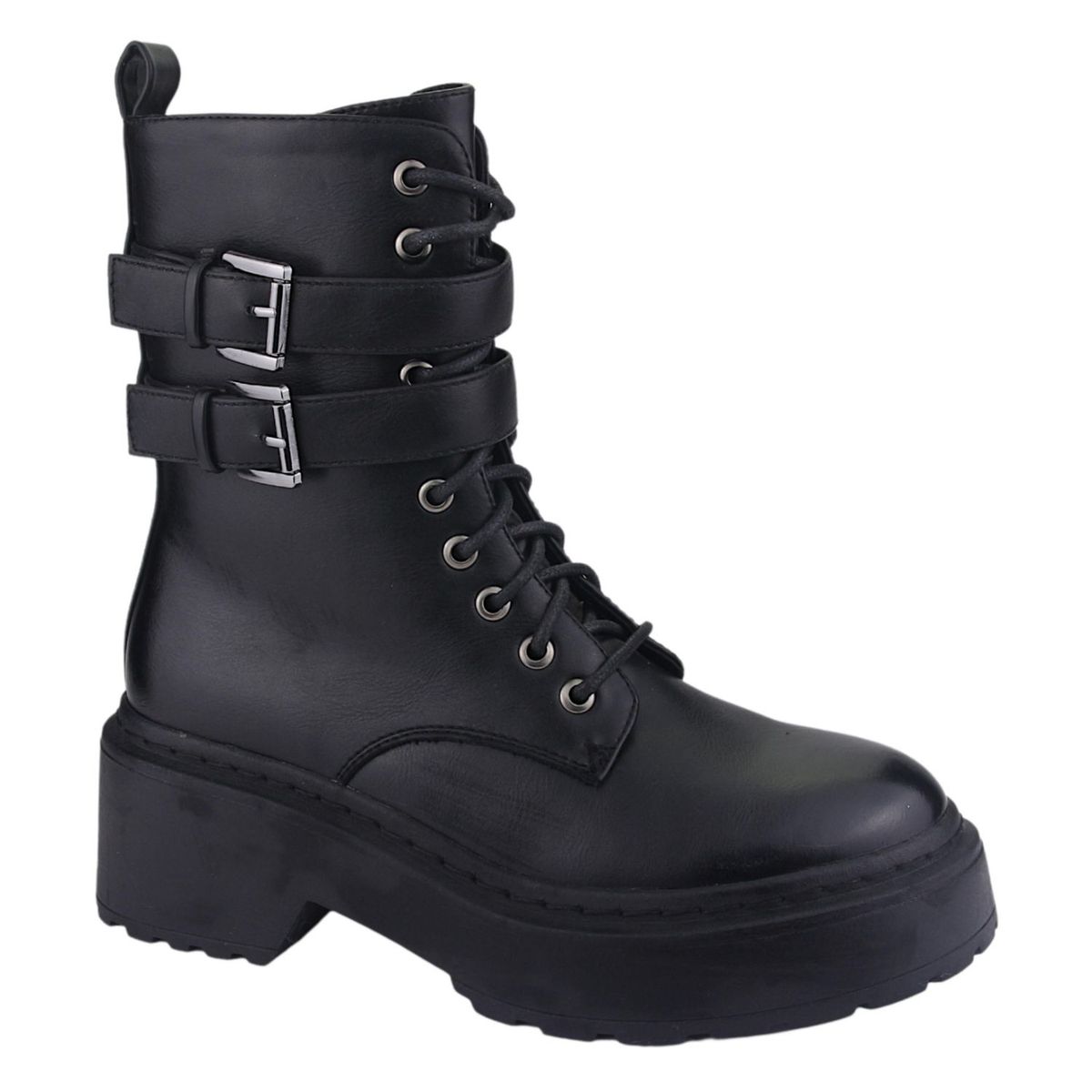 CHALADA - Botin Mujer Negro Casual Chalada 38-RUST-1