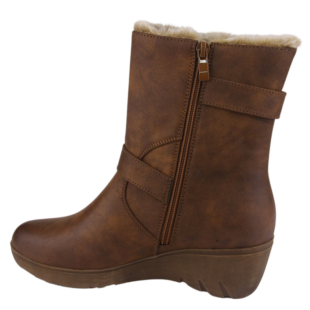 CHALADA - Botin Mujer Tostado Casual Chalada Tanda-20