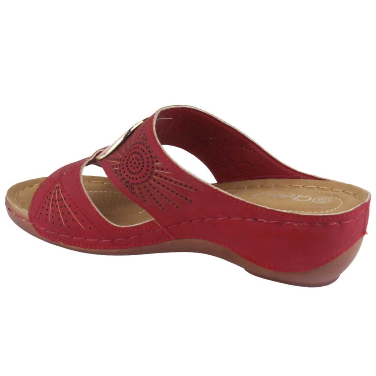 CHALADA - Sandalia Mujer Rojo Casual Chalada Kon-5