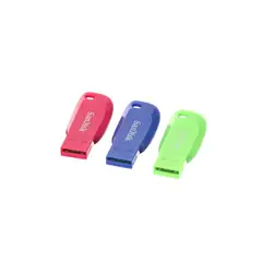 SANDISK - Pack 3 Pendrive 32 Gb Cruzer Blade - Negro