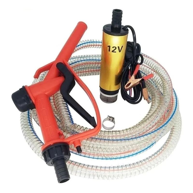 KUANGYE - Kit  Trasvasije Diesel Parafina 12v Manguera Pistola