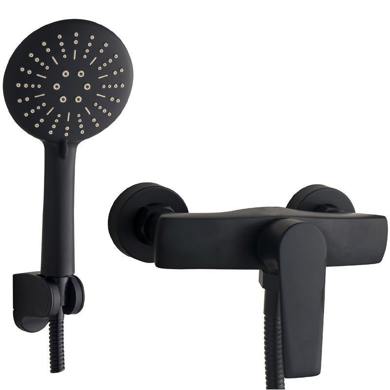 DUSCHY - MONOMANDO SOLO DUCHA UPSALA MATTE BLACK