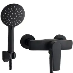 DUSCHY - MONOMANDO SOLO DUCHA UPSALA MATTE BLACK