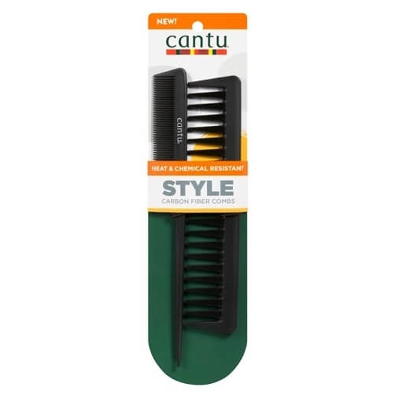 CANTU - Cantu Peines Estilizadores De Fibra De Carbono 2 Unidades