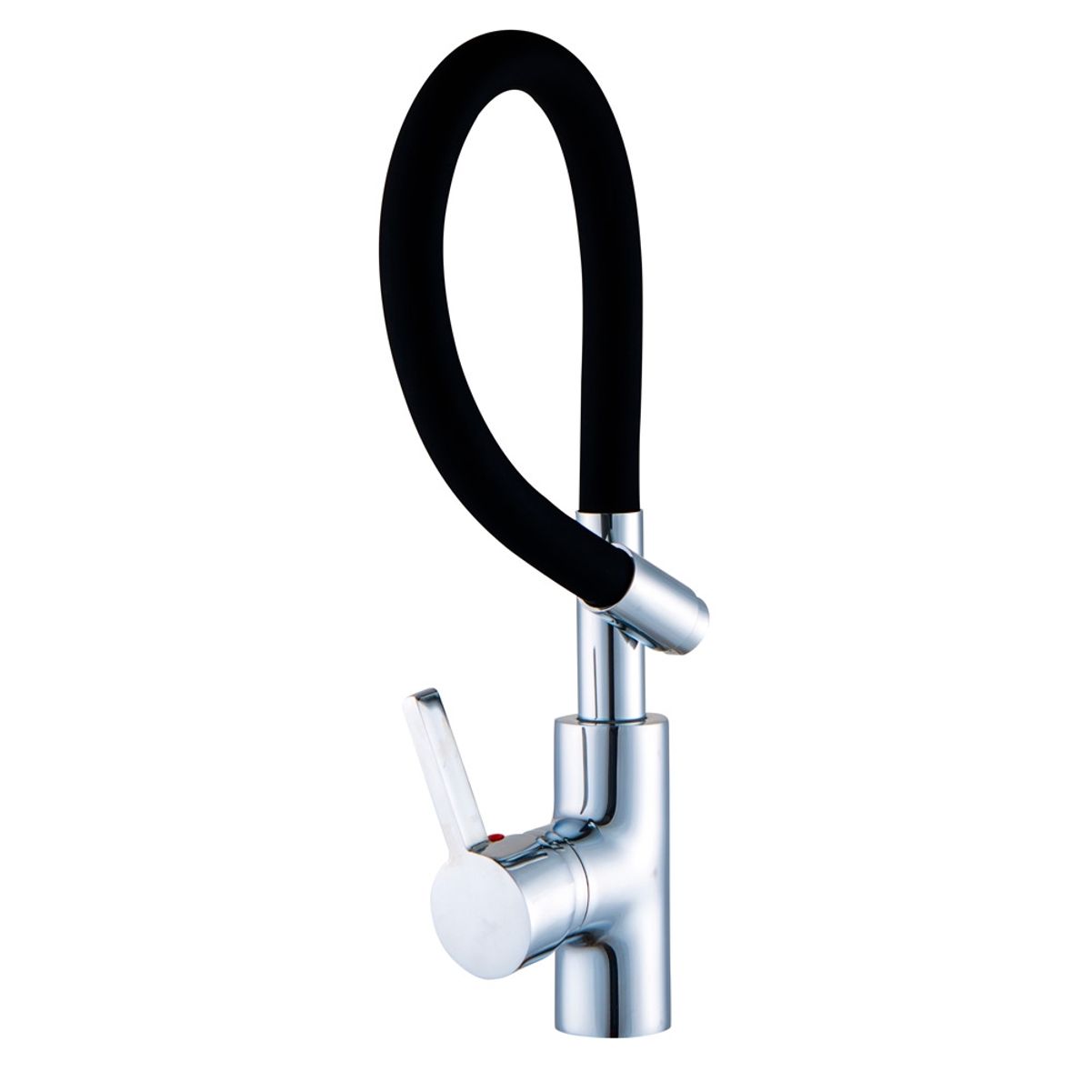 DUSCHY - MONOMANDO COCINA FLEXIBLE NEGRO