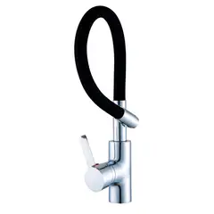 DUSCHY - MONOMANDO COCINA FLEXIBLE NEGRO