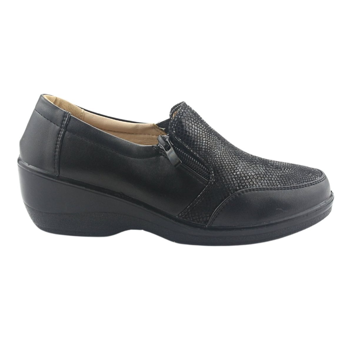 CHALADA - Zapato Mujer Negro Casual Chalada Zlat-2