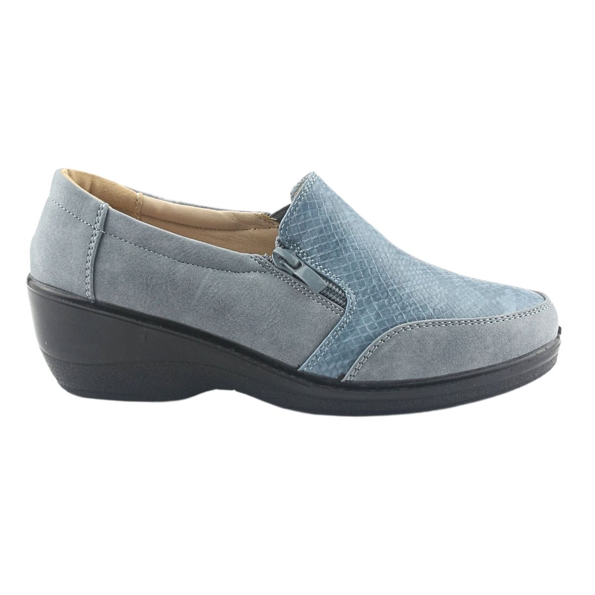 CHALADA - Zapato Mujer Azul Casual Chalada Zlat-2