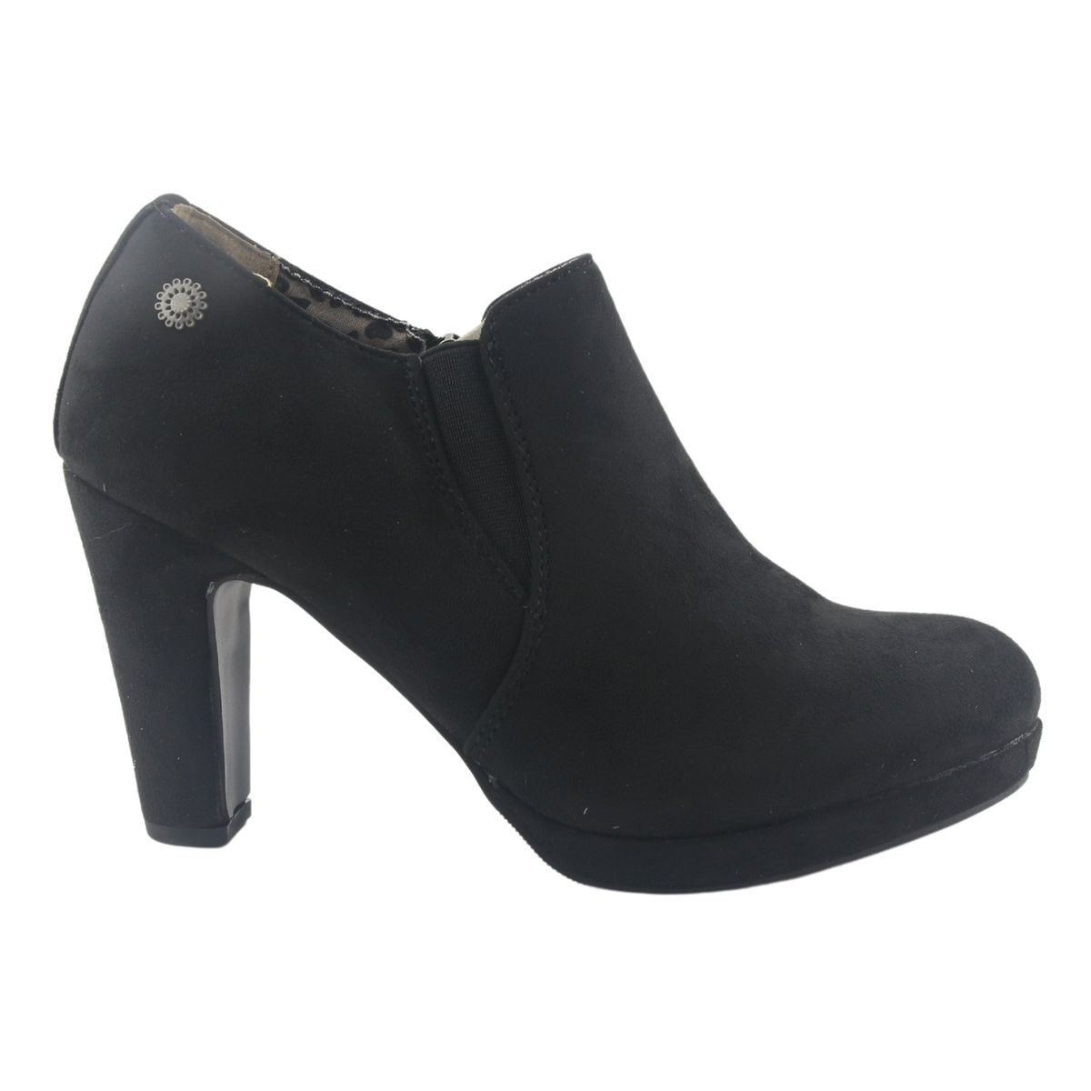 CHALADA - Botin Mujer Negro Casual Chalada Plataform-8