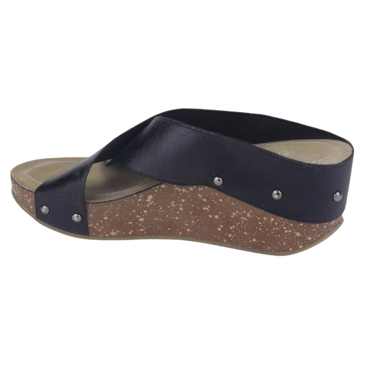 CHALADA - Sandalia Mujer Negro Moda Chalada Como-1