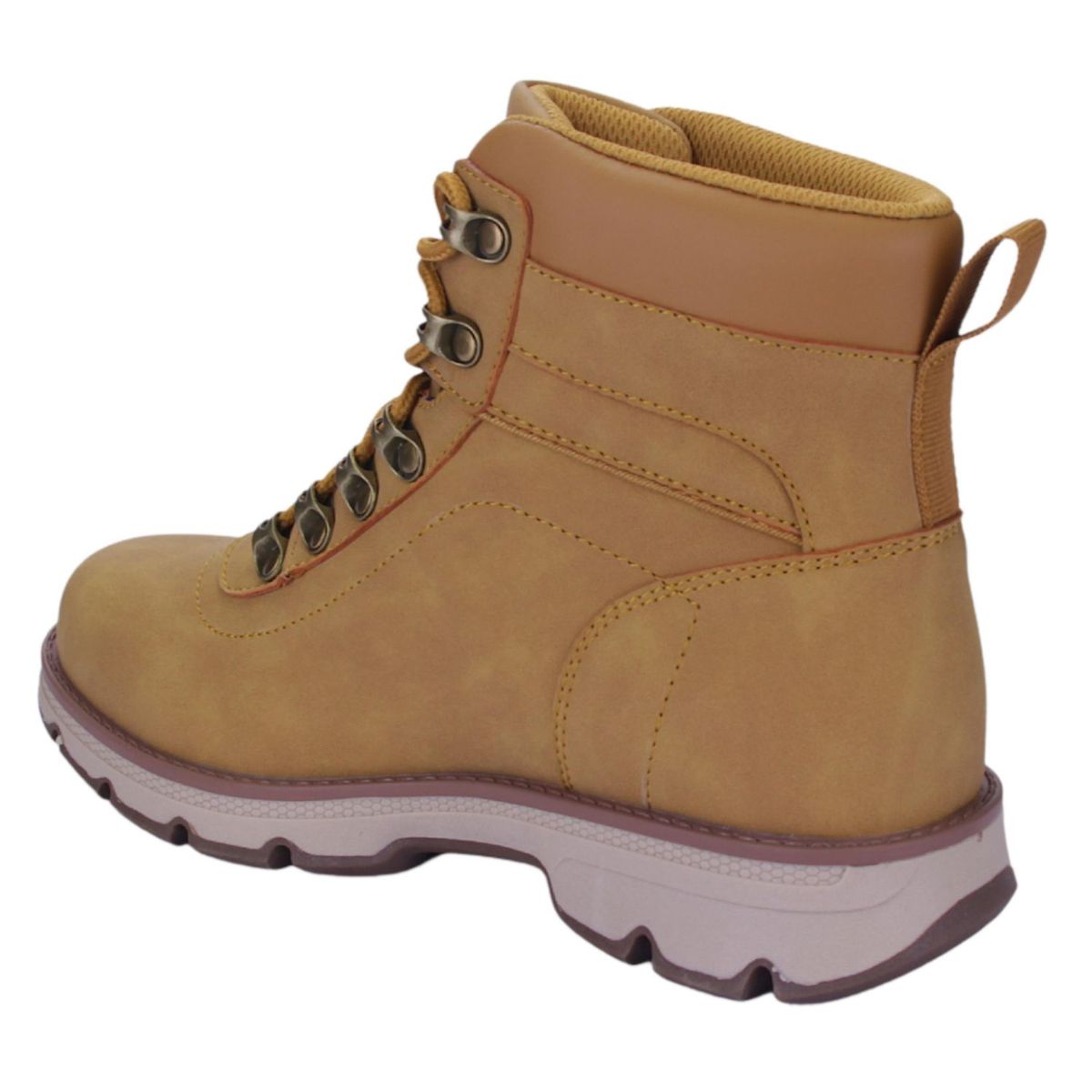 FUNWAY - Botin Mujer Camel Casual Funway Colina-1